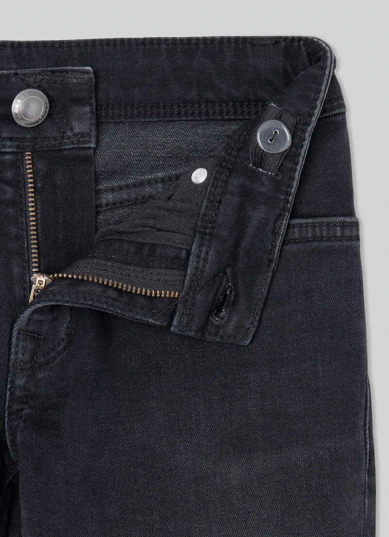 Hackett London BLACK DENIM SLIM FIT JEANS - Image 3