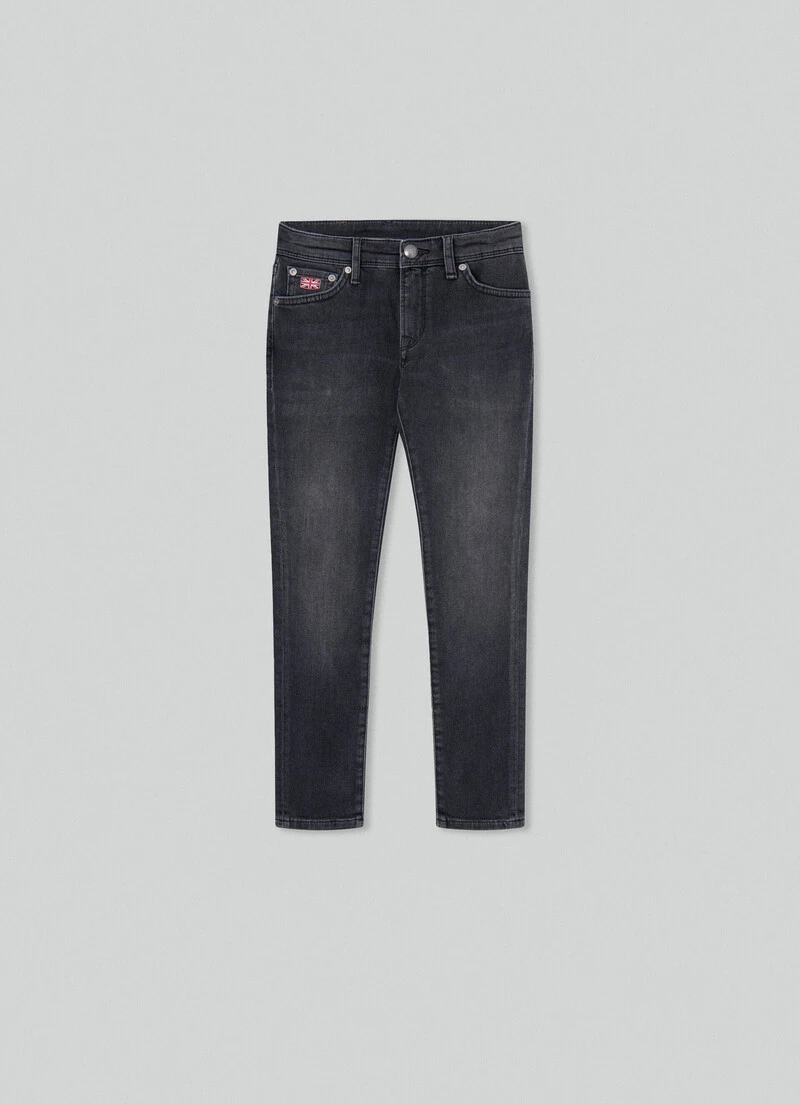 Hackett London GREY DENIM SLIM FIT JEANS