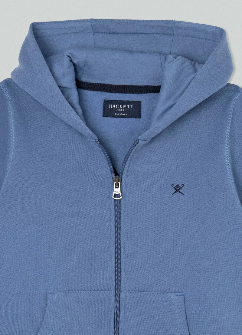 Hackett London FULL ZIP FLEECE HOODIE - Image 3
