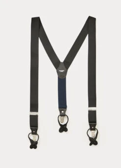 Hackett London LEATHER DETAILED BRACES