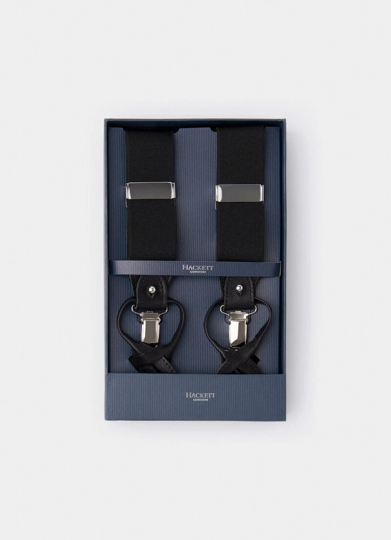 Hackett London LEATHER DETAILED BRACES - Image 5