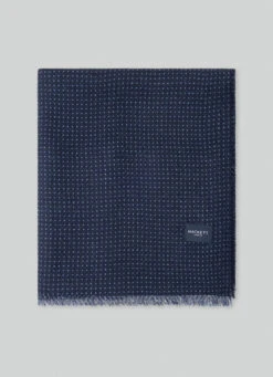 Hackett London DOUBLE-SIDED WOOL SCARF