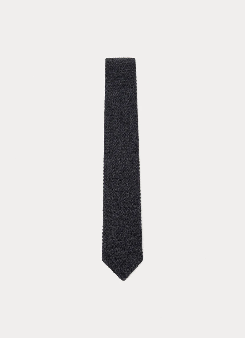 Hackett London SOLID COLOUR CASHMERE TIE