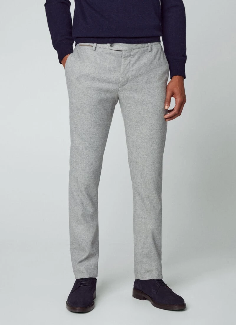 Hackett London SLIM FIT DONEGAL TROUSERS - Image 2