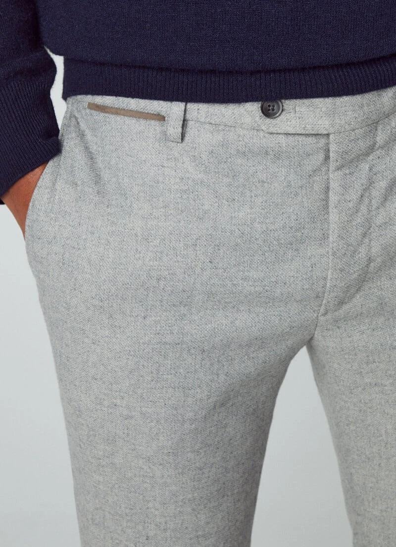 Hackett London SLIM FIT DONEGAL TROUSERS - Image 3