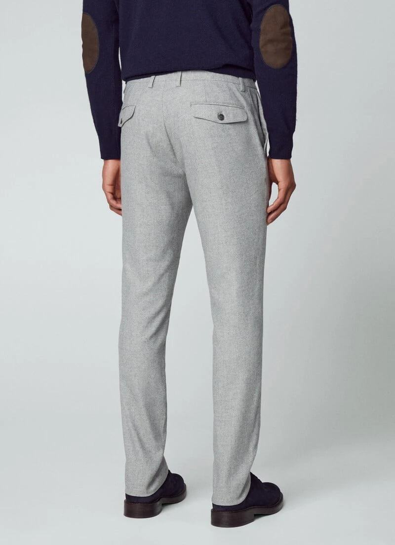 Hackett London SLIM FIT DONEGAL TROUSERS - Image 4