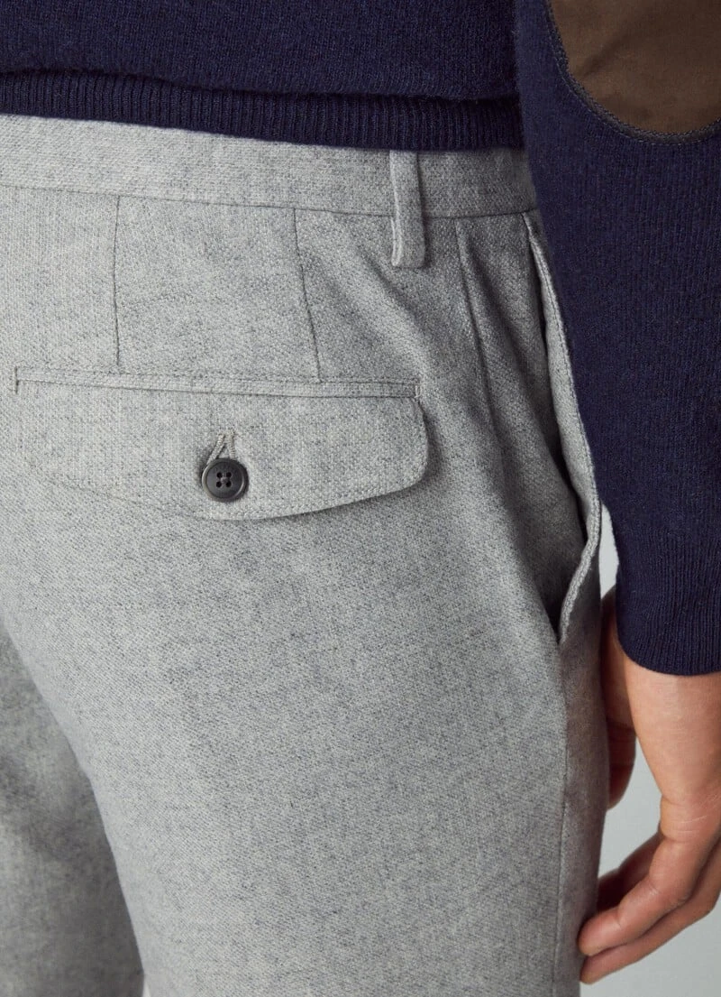 Hackett London SLIM FIT DONEGAL TROUSERS - Image 5