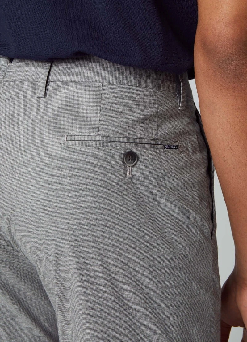 Hackett London SLIM FIT HOUNDSTOOTH CHINOS - Image 3
