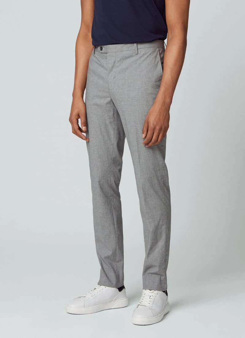 Hackett London SLIM FIT HOUNDSTOOTH CHINOS - Image 4