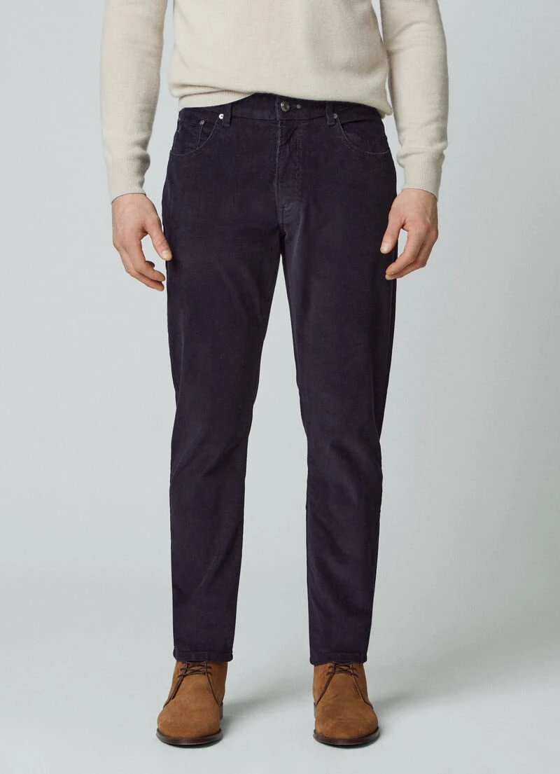 Hackett London REGULAR FIT 5-POCKET CORDUROY TROUSERS - Image 2
