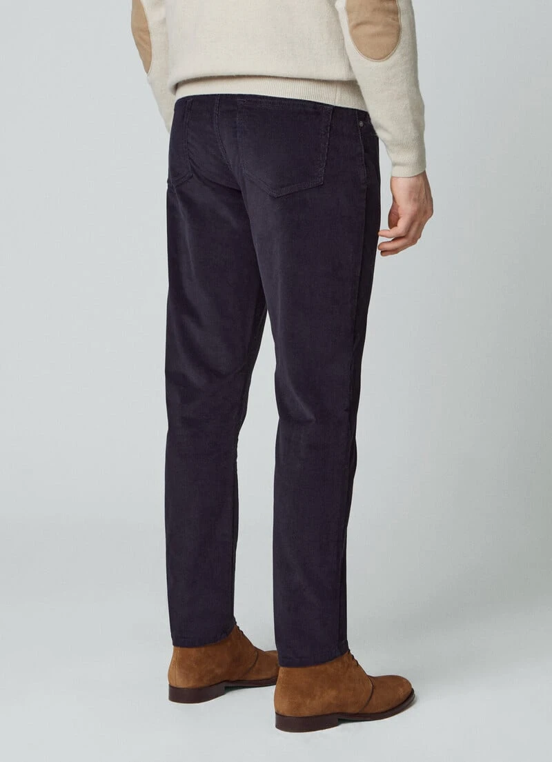 Hackett London REGULAR FIT 5-POCKET CORDUROY TROUSERS - Image 4