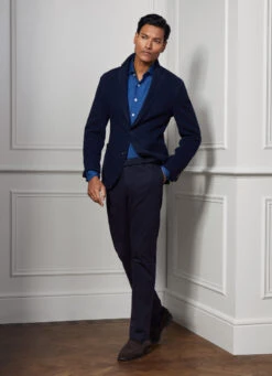Hackett London WOOL AND CASHMERE CHINOS