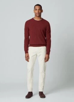 Hackett London SLIM FIT ECRU WASH JEANS