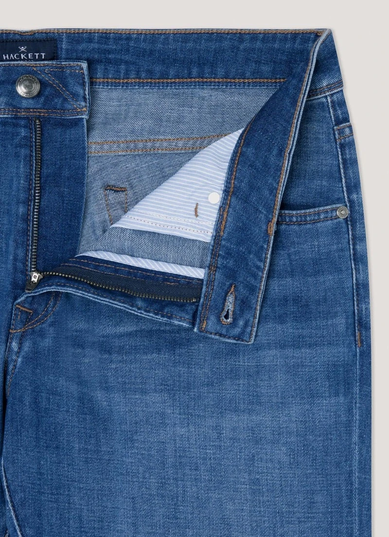 Hackett London SLIM FIT VINTAGE WASH JEANS - Image 8