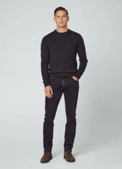 Hackett London SLIM FIT BLACK WASH JEANS