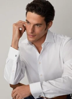 Hackett London CLASSIC FIT POPLIN SHIRT