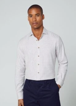 Hackett London CLASSIC FIT TATTERSALL CHECK SHIRT