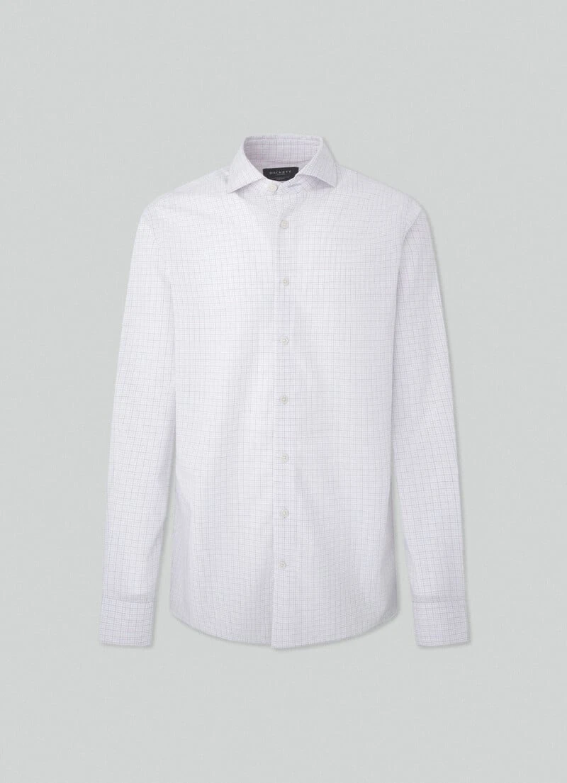 Hackett London SLIM FIT TATTERSALL CHECK SHIRT - Image 6
