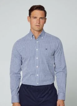 Hackett London SLIM FIT GINGHAM SHIRT