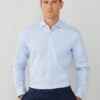 Hackett London SLIM FIT WOOL AND SILK SHIRT