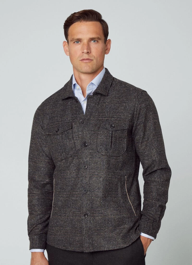Hackett London CHECK OVERSHIRT - Image 4