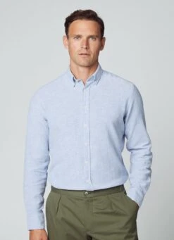 Hackett London SLIM FIT BROMPTON COLLAR SHIRT