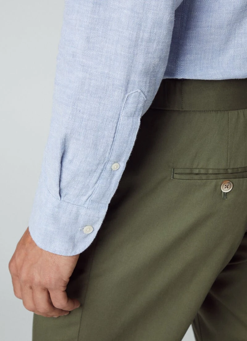 Hackett London SLIM FIT BROMPTON COLLAR SHIRT - Image 4