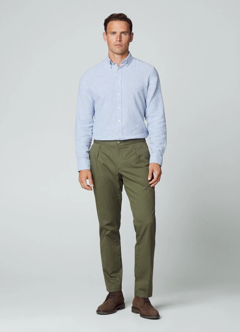 Hackett London SLIM FIT BROMPTON COLLAR SHIRT - Image 5