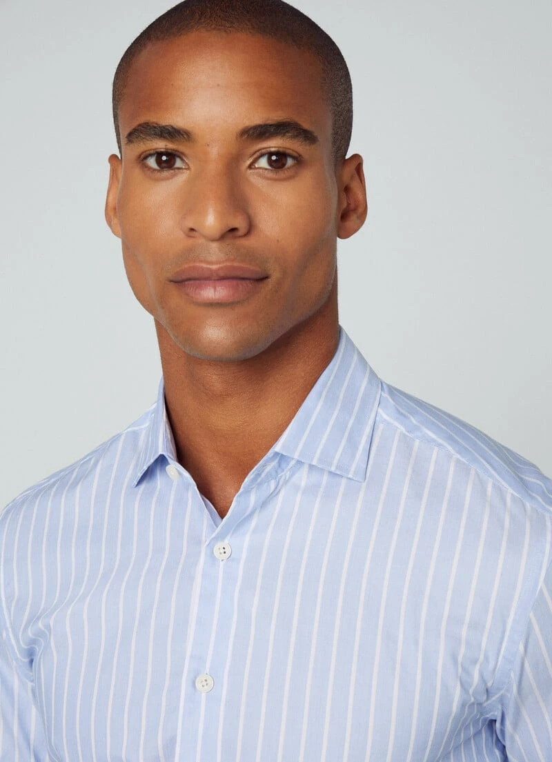 Hackett London CLASSIC FIT STIPED SHIRT