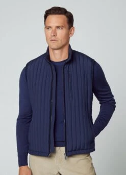 Hackett London PADDED HYBRID GILET