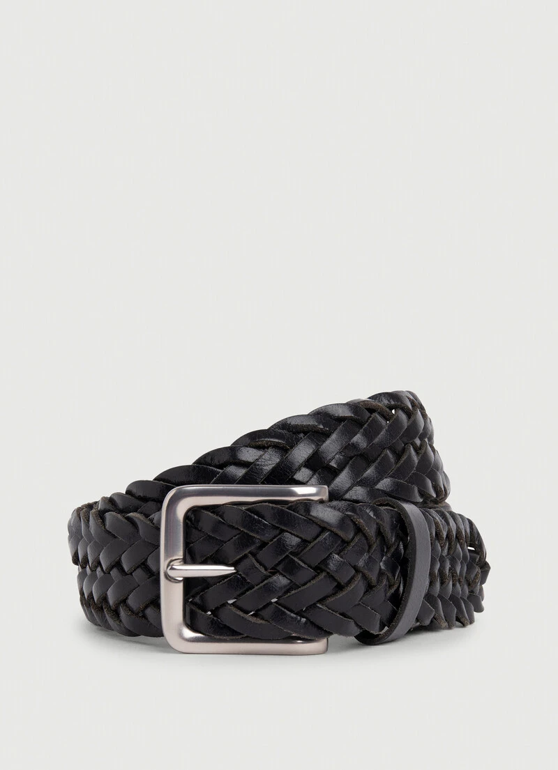 Hackett London BRAIDED LEATHER BELT