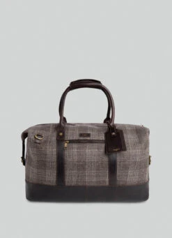 Hackett London CHECK TRAVEL BAG