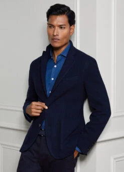Hackett London WOOL AND CASHMERE BLAZER