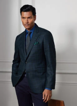 Hackett London PRINCE OF WALES CHECK BLAZER