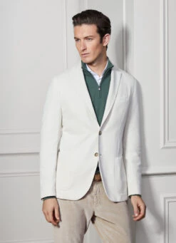 Hackett London COTTON AND CASHMERE BLAZER