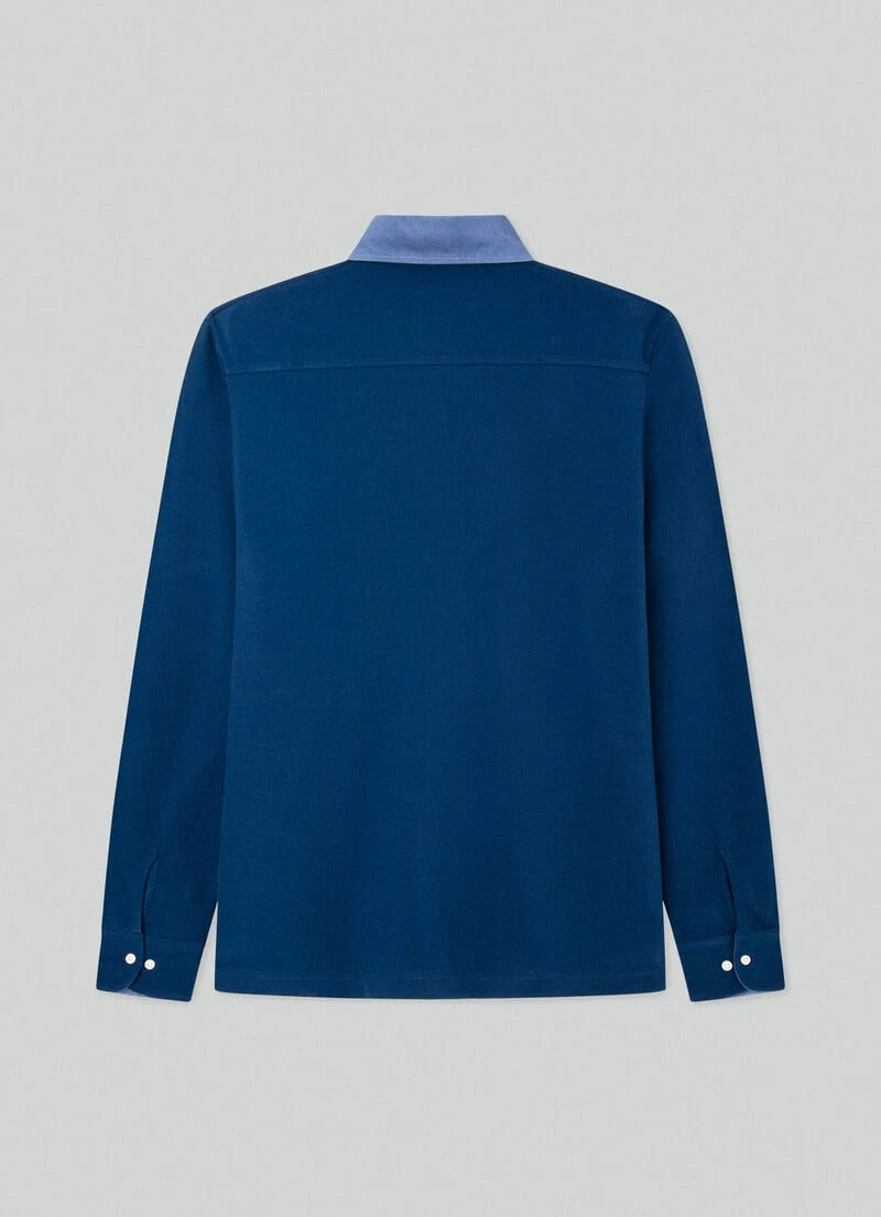 Hackett London SLIM FIT LONG SLEEVE POLO - Image 6