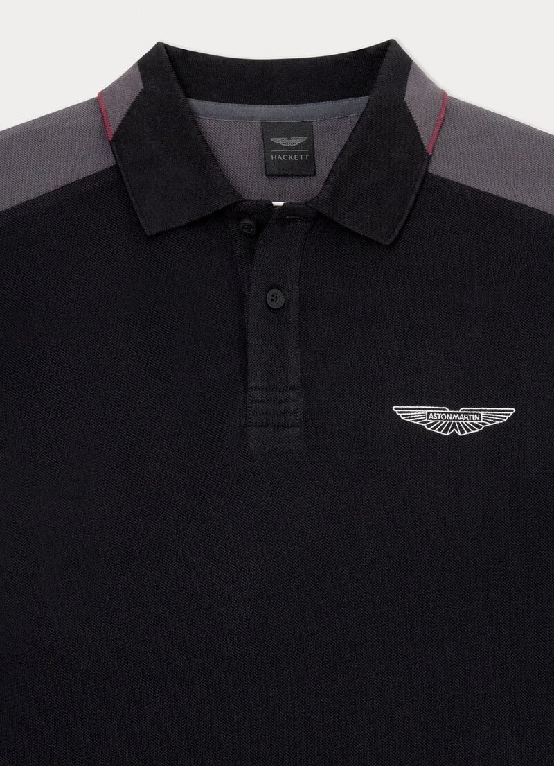 Hackett London ASTON MARTIN CLASSIC FIT POLO SHIRT - Image 8