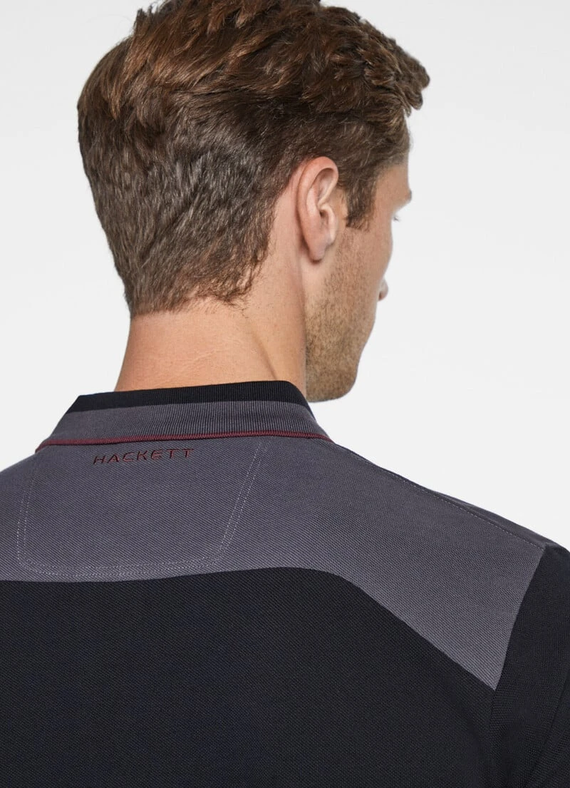 Hackett London ASTON MARTIN CLASSIC FIT POLO SHIRT - Image 4