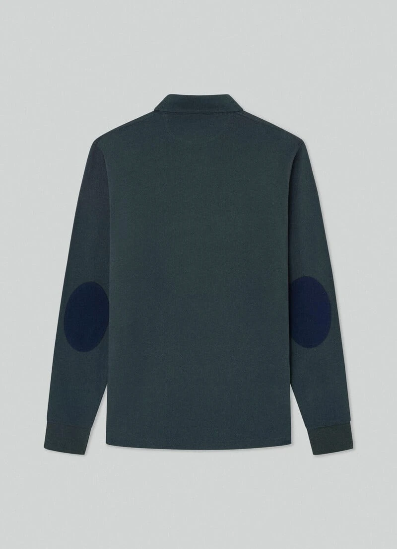 Hackett London HERITAGE CLASSIC FIT RUGBY LONG SLEEVE POLO - Image 6