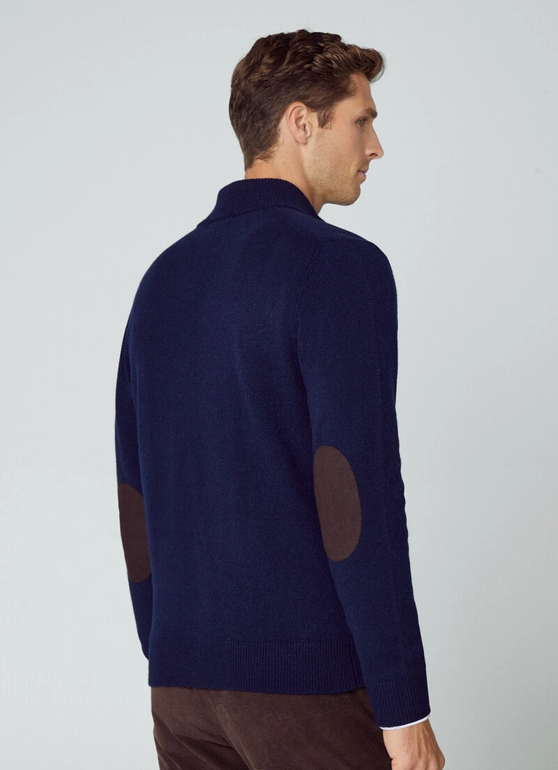 Hackett London FULL ZIP WOOL CARDIGAN - Image 3