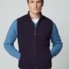 Hackett London KNIT HYBRID GILET