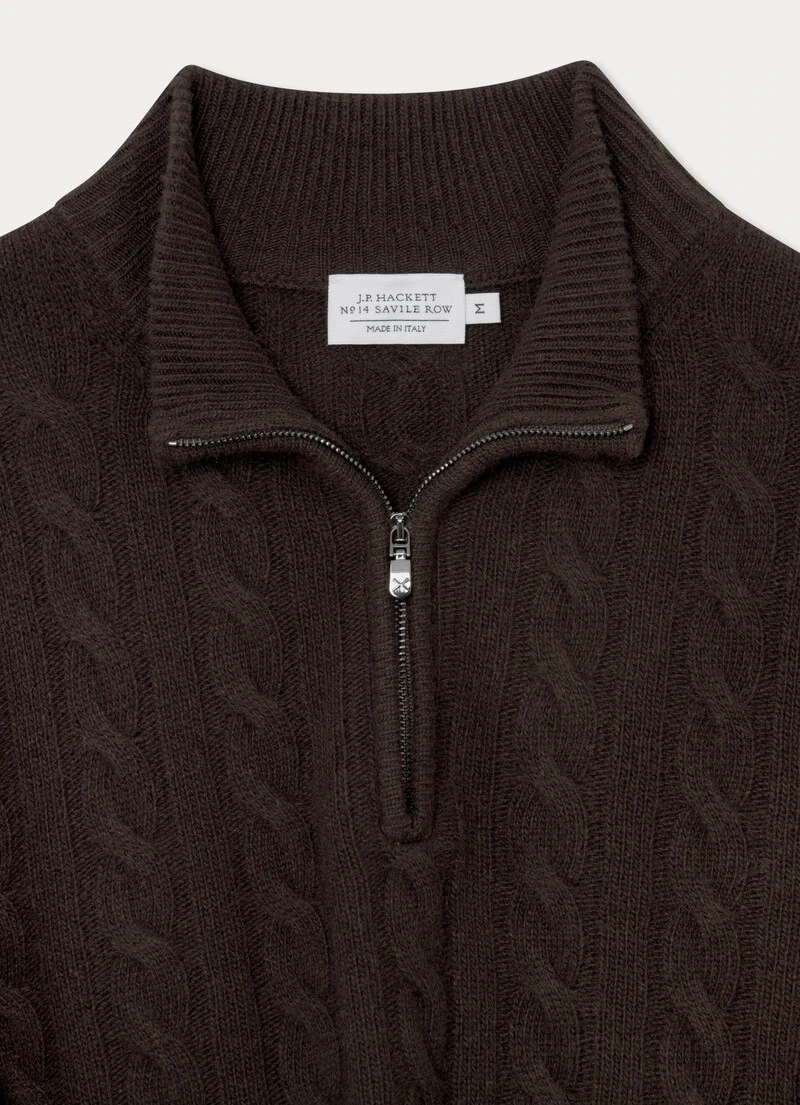 Hackett London HALF-ZIP JUMPER - Image 7