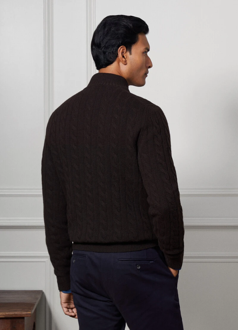 Hackett London HALF-ZIP JUMPER - Image 3
