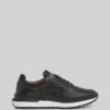 Hackett London COMBINED LEATHER TRAINERS