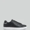Hackett London MICROPERFORATED LEATHER TRAINERS