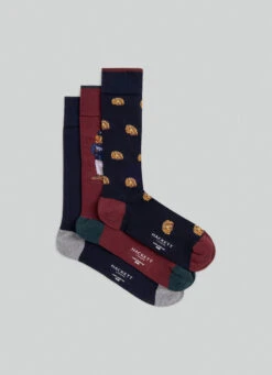 Hackett London HARRY 3-PACK SOCKS